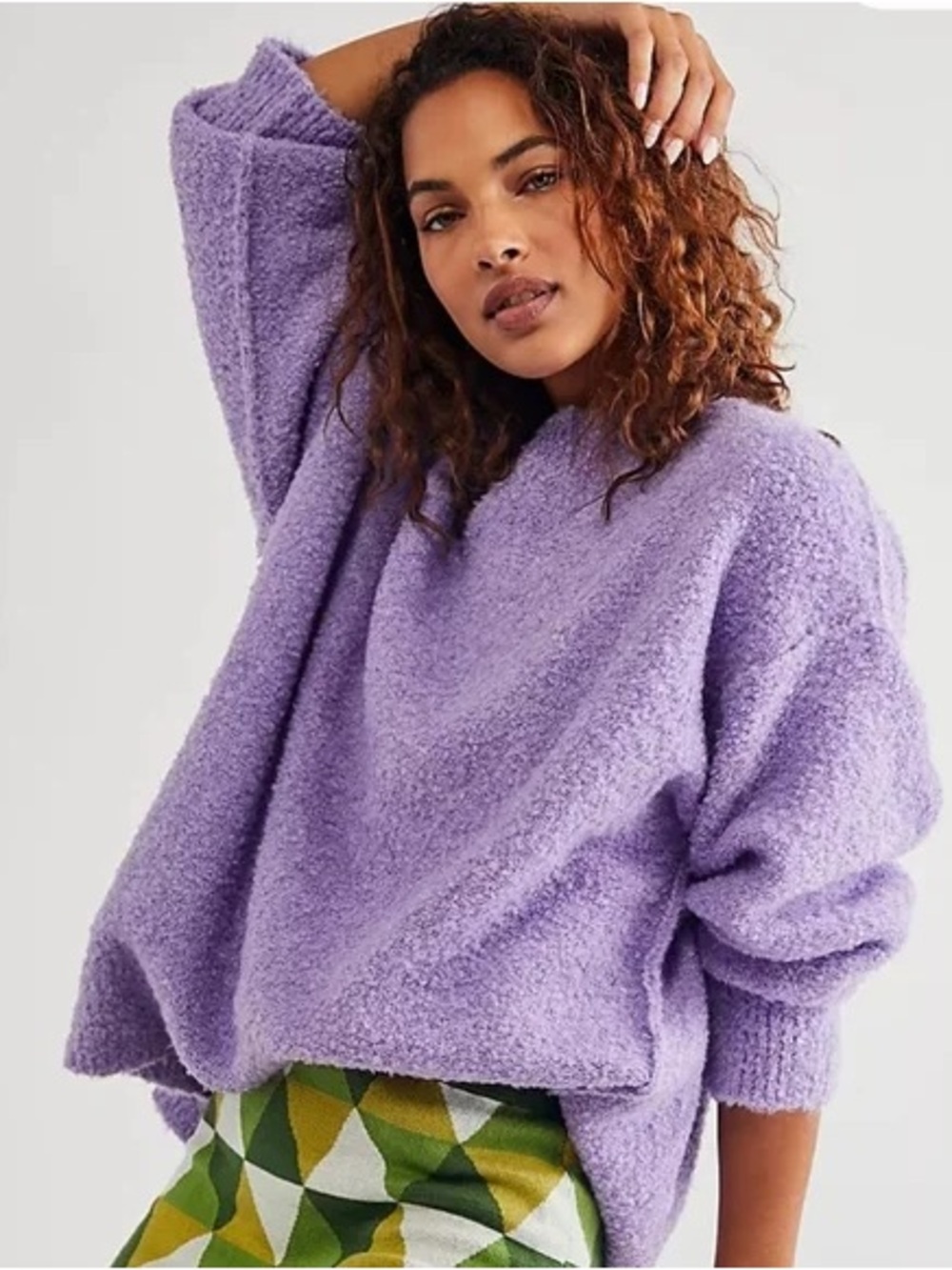 Free People Moira slouchy tunic sweater